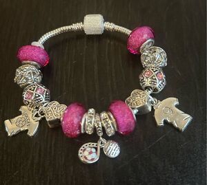 Soccer Charm Bracelet